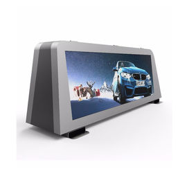 Double Side Taxi Đăng quảng cáo LED, Video Top Taxi Roof Hiển thị LED 5mm Pitch nhà cung cấp