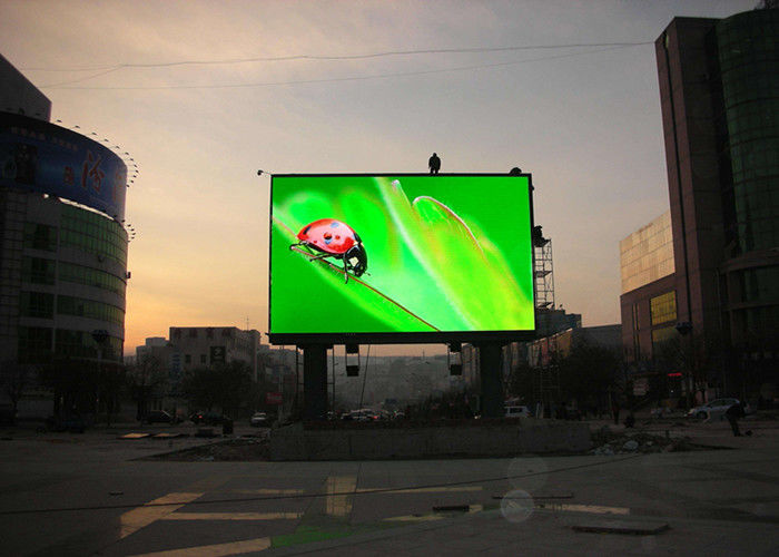 Quảng cáo ngoài trời không thấm nước LED Hiển thị P8 Tấm màn hình LED Tiêu thụ điện năng thấp nhà cung cấp