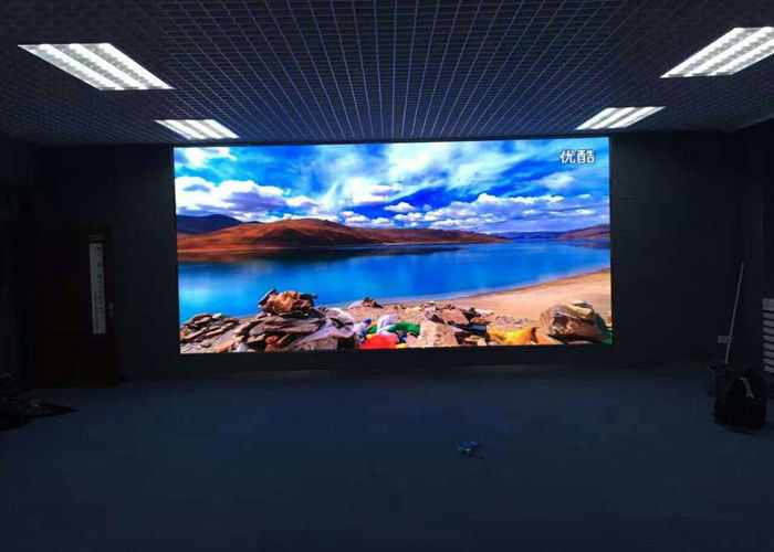 Trung Quốc Sảnh khách sạn P4 Quảng cáo trong nhà LED hiển thị, 400W LED Video Panels 4m Xem khoảng cách nhà máy sản xuất