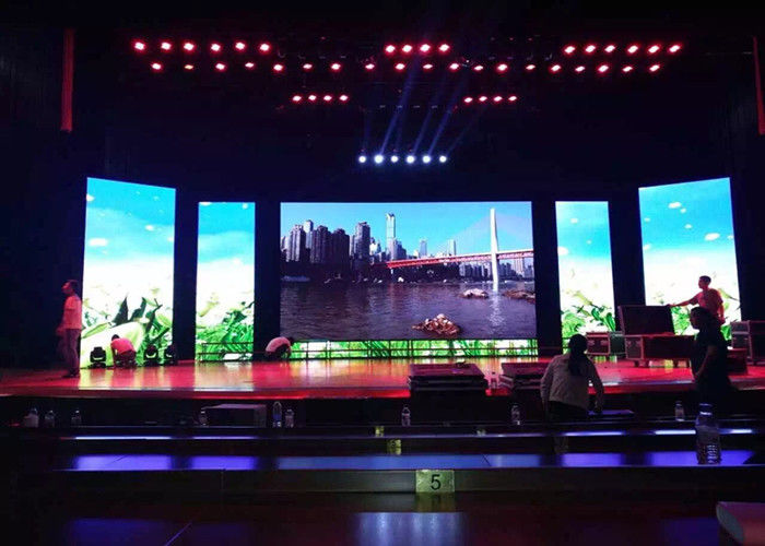 Trung Quốc Cho thuê Tủ tường đầy đủ màu cho Đèn Led, Giai đoạn Sân trang trí Màn hình Led P3.91 nhà máy sản xuất