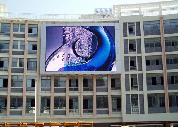 Trung Quốc Màn hình hiển thị LED màu đen ngoài trời kỹ thuật số, bảng đèn LED P10 cố định bảng hiệu Billboard nhà máy sản xuất