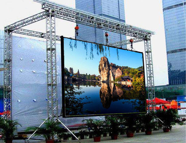 Trung Quốc Màn hình LED cho thuê ngoài trời Epistar Chip Màn hình 5,9mm Pixel Pitch SMD1921 100000 Hours Life Span nhà máy sản xuất